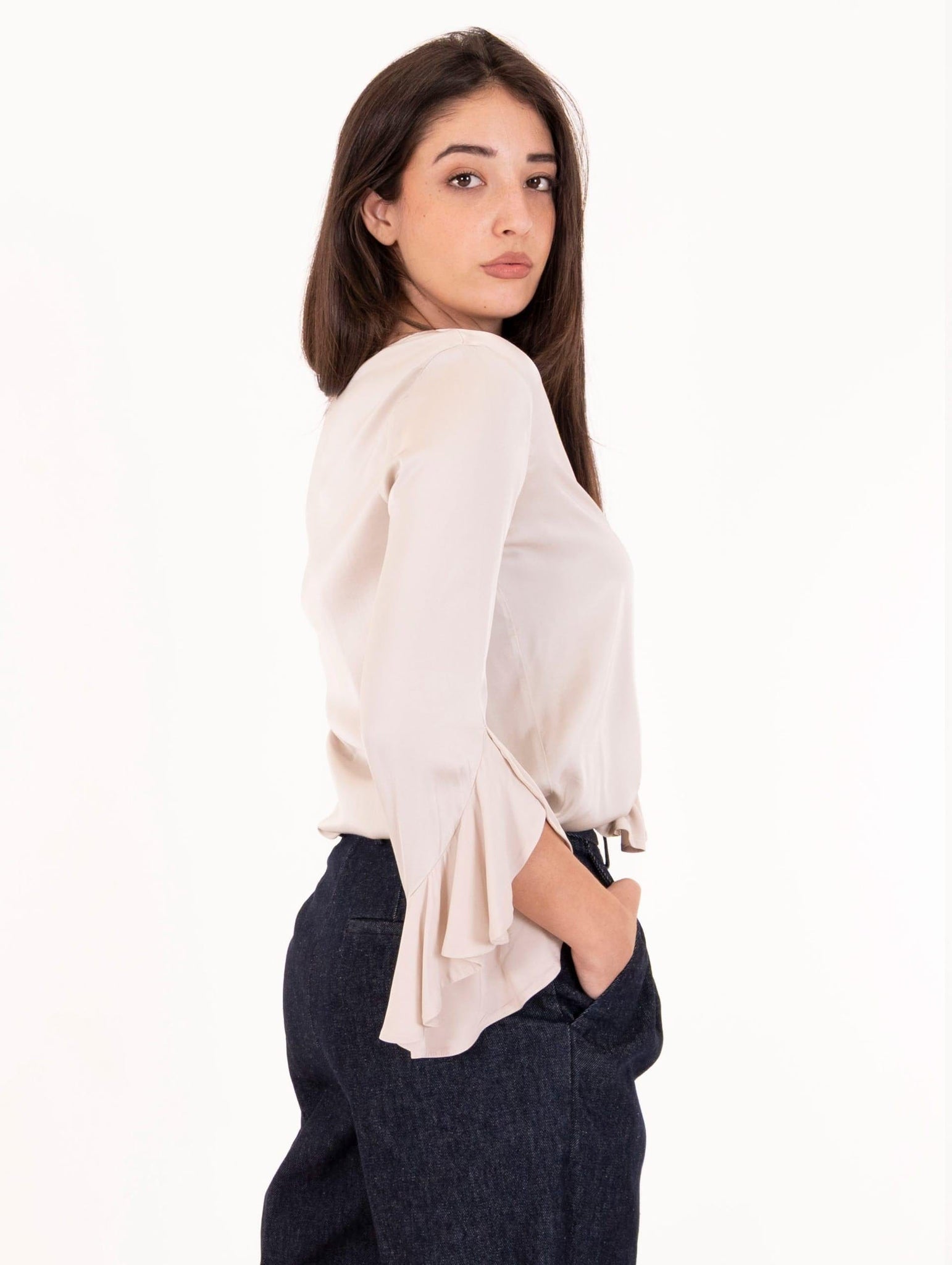 Blusa Alessia Santi in Viscosa Sale