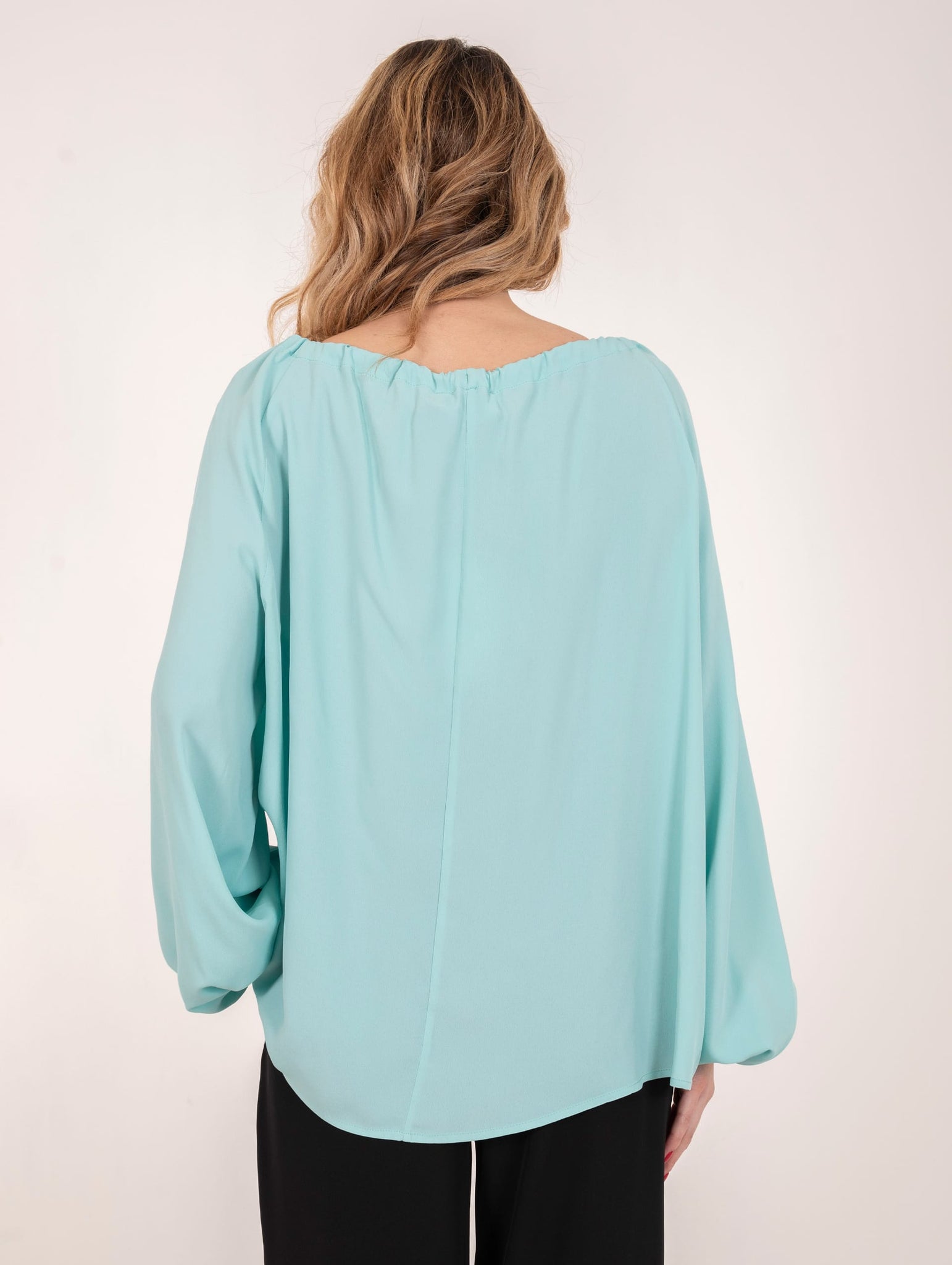 Blusa Meimeij in Misto Seta Tiffany