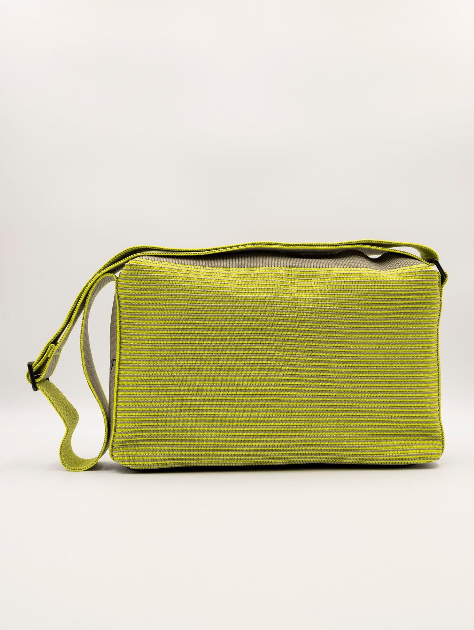 Borsa Bicolorrips Fri-Yay in Maglia Fango e Lime