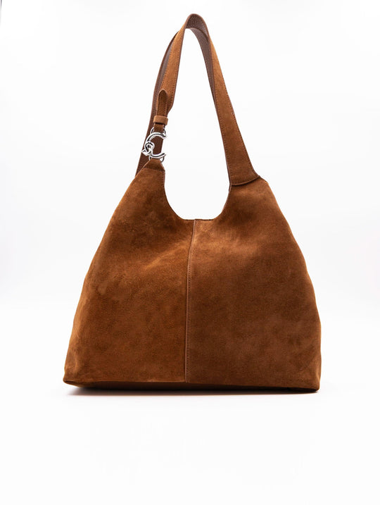 Borsa C-Easy Coccinelle in Suede Cognac