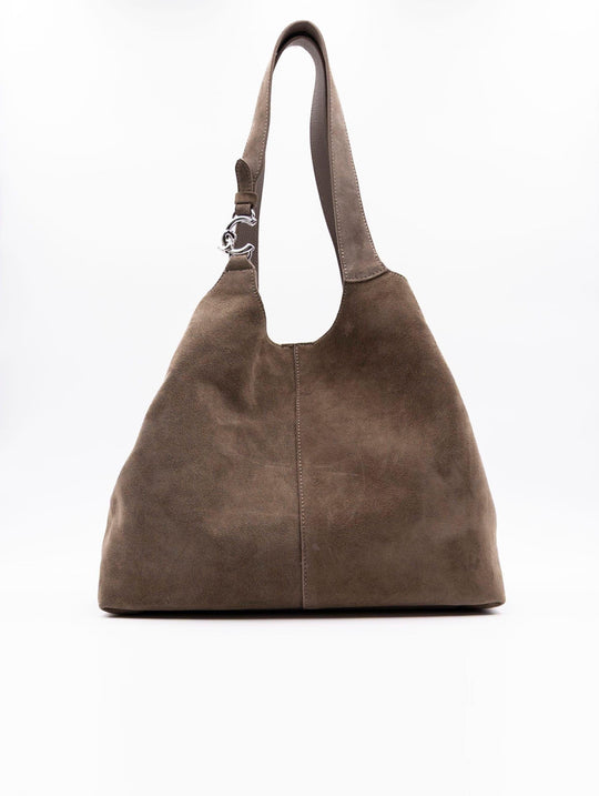 Borsa C-Easy Coccinelle in Suede Taupe