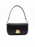Borsa C-Me Lock Medium Coccinelle in Pelle Nera