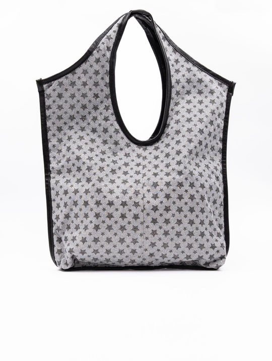 Tasche City L'aura Sterne Silber