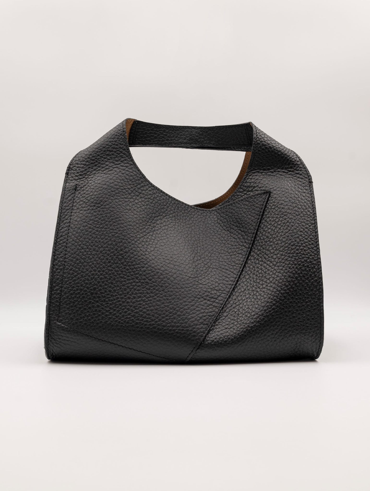 Borsa Euforia Gianni Chiarini in Pelle Martellata Nero