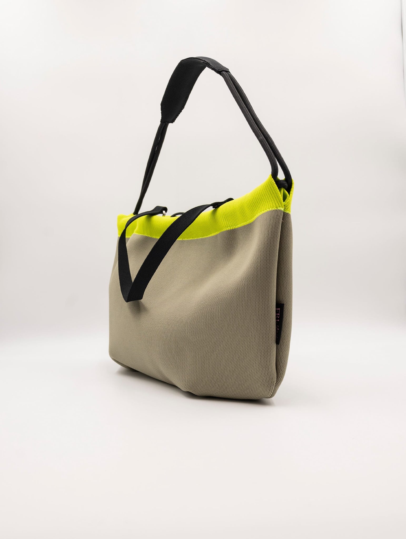 Borsa Fri-Yay Bean in Maglia Salvia e Lime