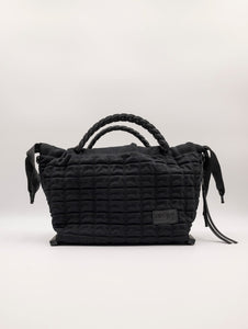 Borsa Fri-Yay Kiky in Maglia Goffrata Nero