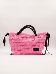 Borsa Fri-Yay Kiky in Maglia Goffrata Rosa