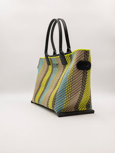 Borsa Fri-Yay Marta in Maglia Fango e Lime