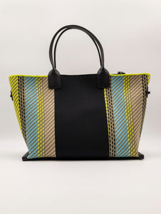 Borsa Fri-Yay Marta in Maglia Fango e Lime