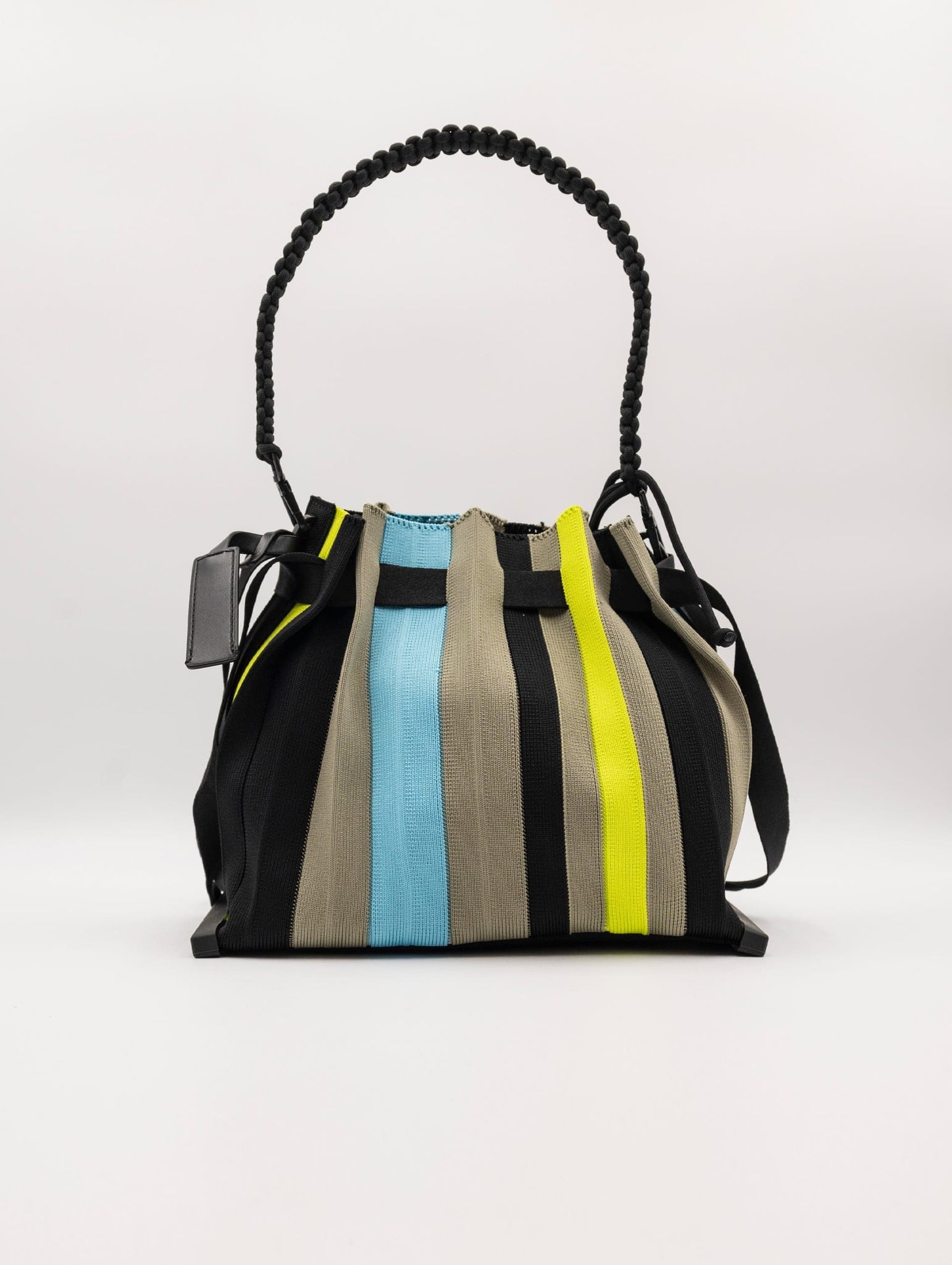 Borsa Fri-Yay Sara in Maglia Plissè Multicolor