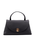 Nikla Medium Bag Coccinelle in Black Hammered Leather