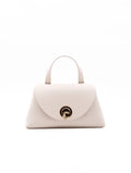 Borsa Nikla Mini Coccinelle in Pelle Martellata Perla