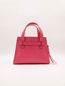 Borsa Orciani Posh S Premium in Pelle Rosa