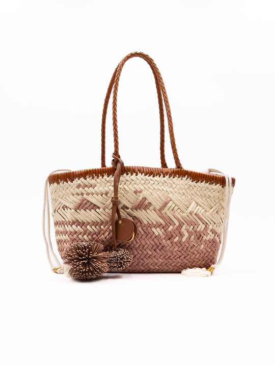 Tasche Paloma Gianni Chiarini aus Stroh Blush