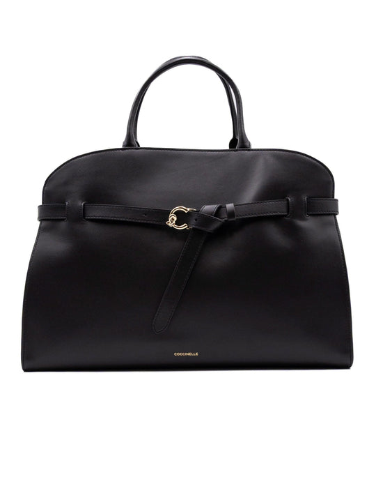 Borsa Sabine Large Coccinelle in Pelle Nera