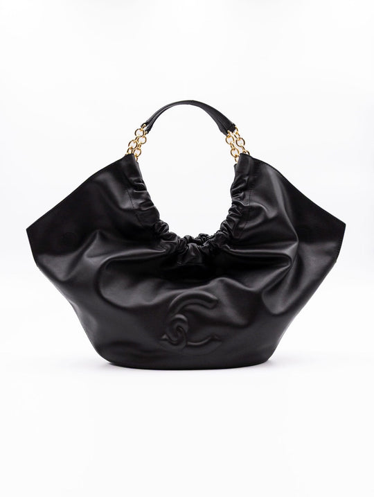 Borsa Smash Medium Coccinelle in Pelle Nera