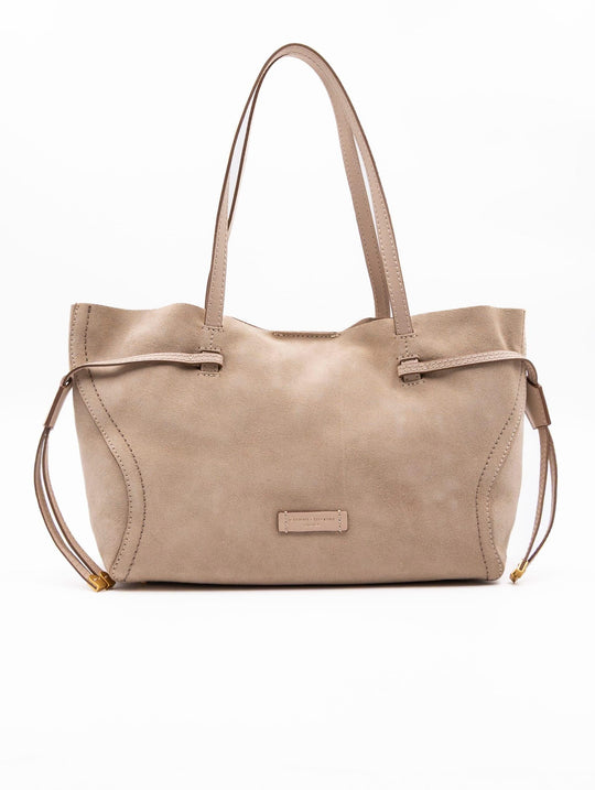 Violette Bag by Gianni Chiarini in Nude Suede