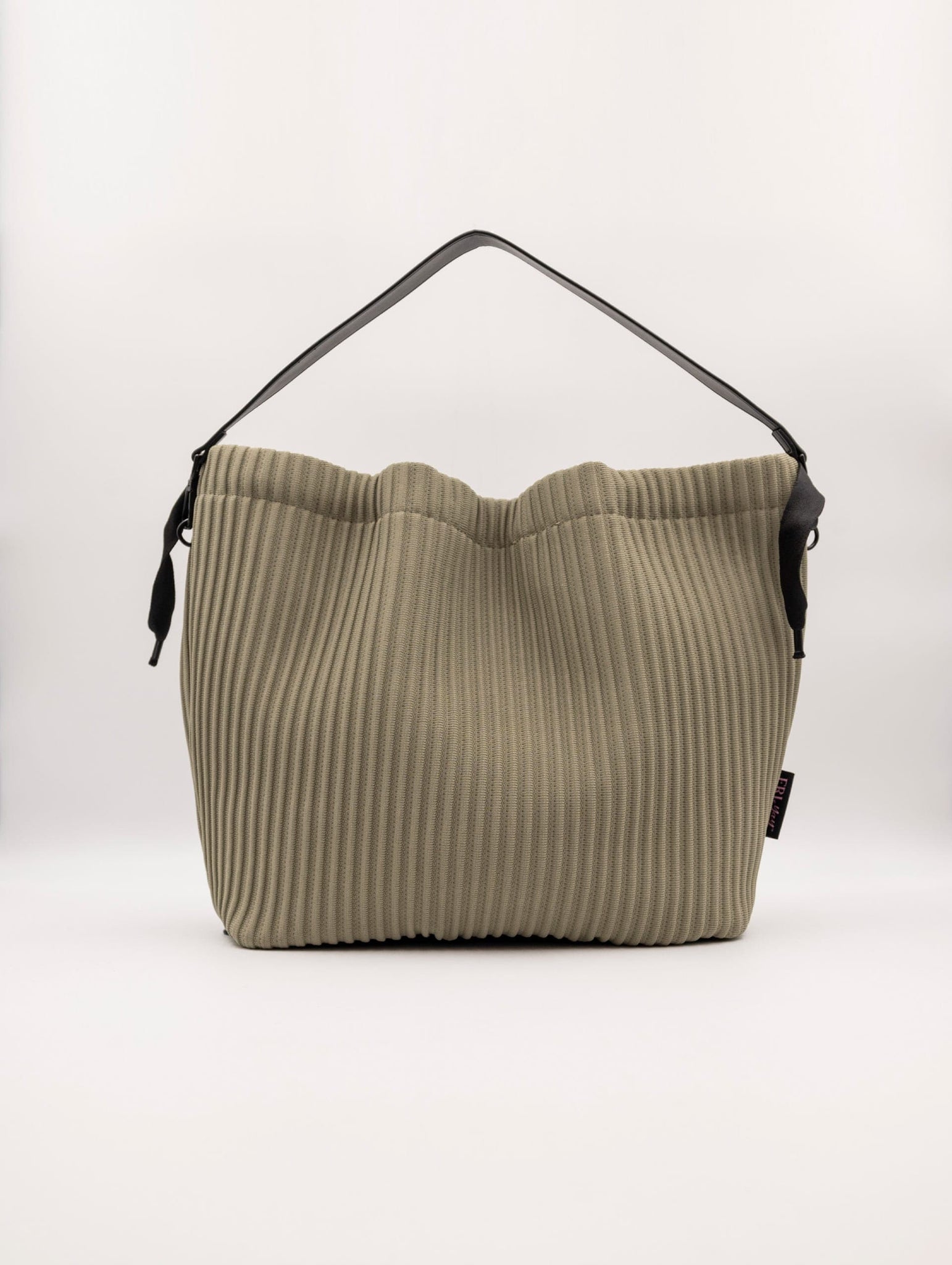 Borsa Zaino Fri-Yay in Maglia Plissè Salvia