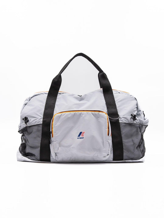 Borsone da Viaggio Marcel K-Way in Tessuto Tecnico Grigio