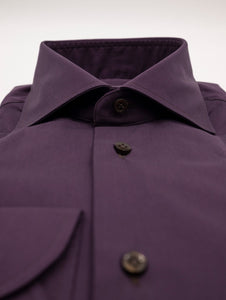 Camicia Borriello Napoli in Cotone Viola