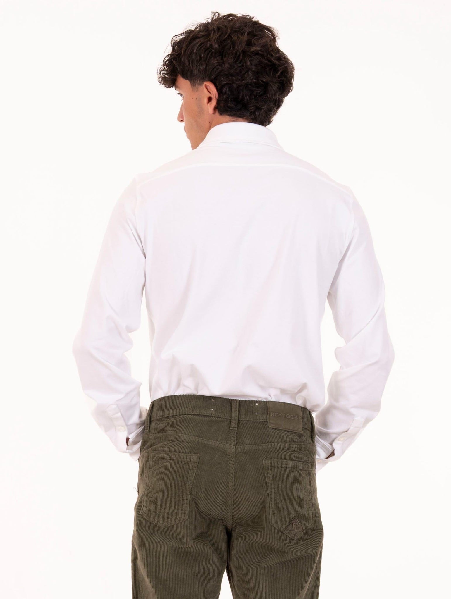 Camicia Circolo 1901 in Jersey Bianco