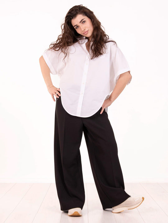 Camicia Meimeij in Cotone Bianca