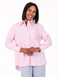 Hemd Strass Nosecrets aus Baumwolle Rosa