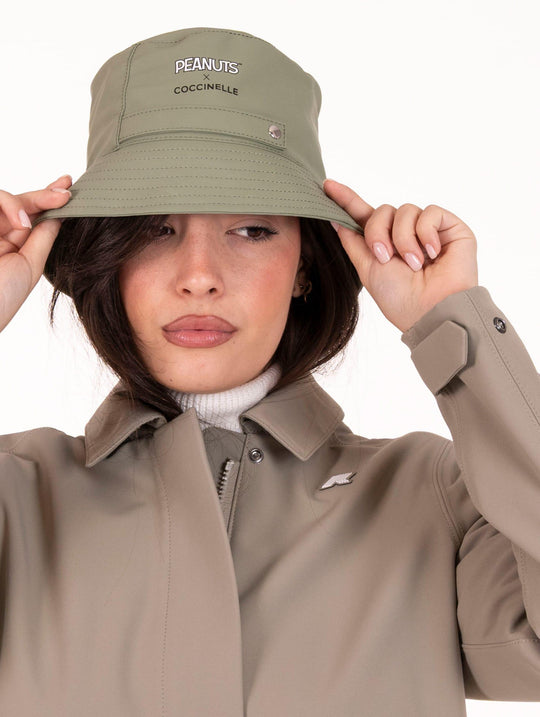 Cappello Peanuts x Coccinelle Verde