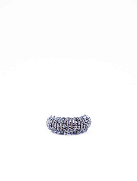 Clip Gioiello Strass Letube Azzurra