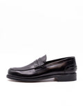 Ungefütterter College-Schuh Berwick 1707 Goodyear in halbglänzendem Schwarz