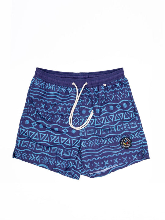 Costume Geometric Roy Roger's Azzurro e Blu