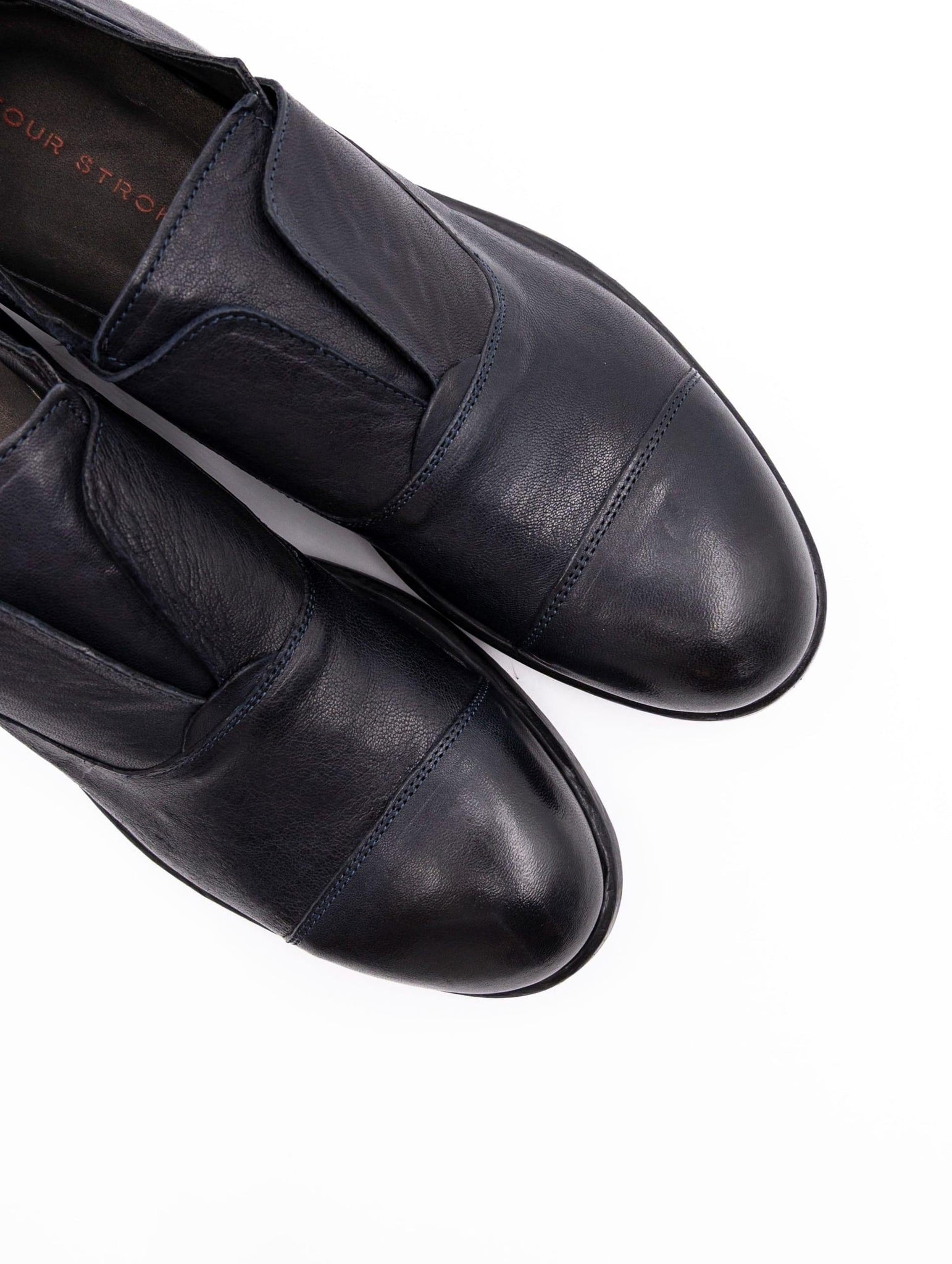 Derby Four Stroke in Pelle Oceano