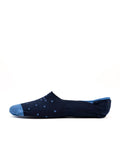 Fantasmini Marcoliani Invisible Touch in Cotone a Pois Navy e Celeste