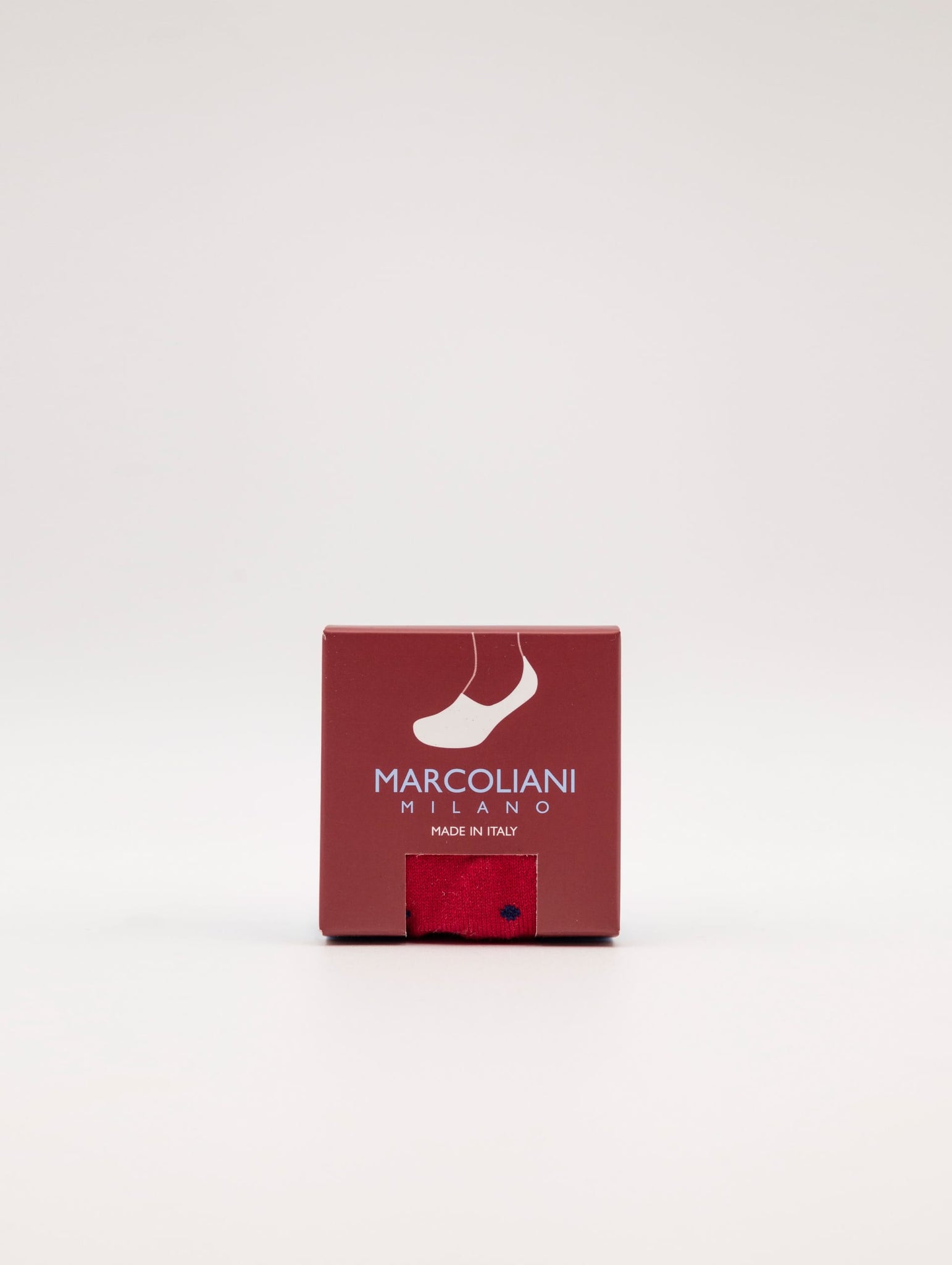 Fantasmini Marcoliani Invisible Touch in Cotone a Pois Rosso e Blu