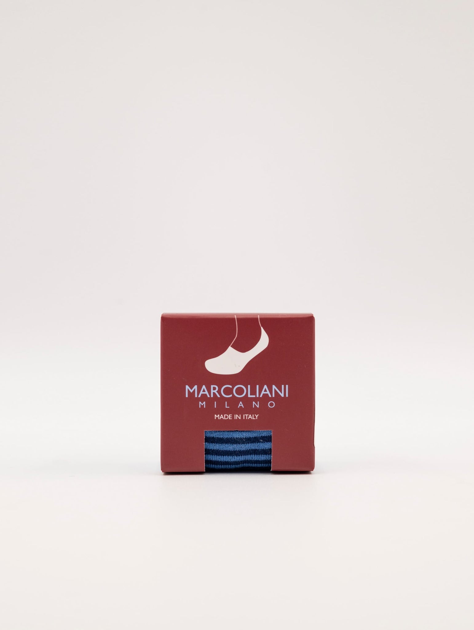 Fantasmini Marcoliani Invisible Touch in Cotone a Righe Blu e Celeste