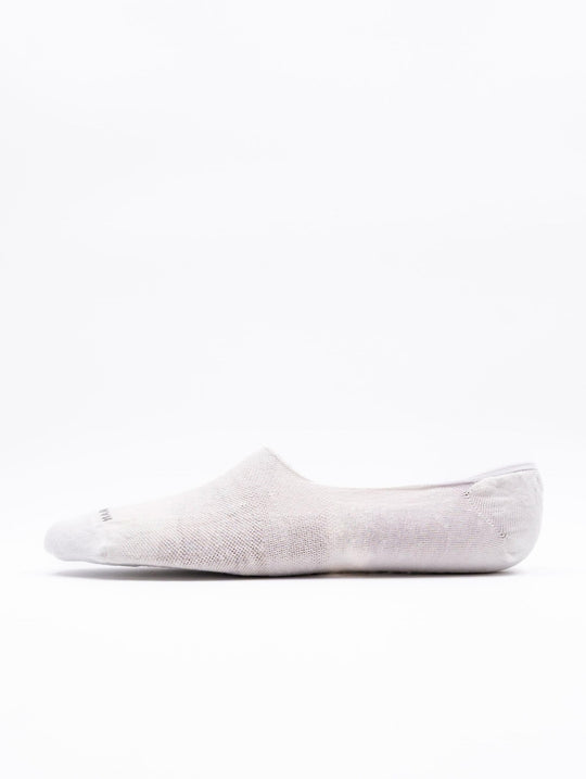 Unsichtbare Socken Marcoliani Invisible Touch aus weißer Baumwolle