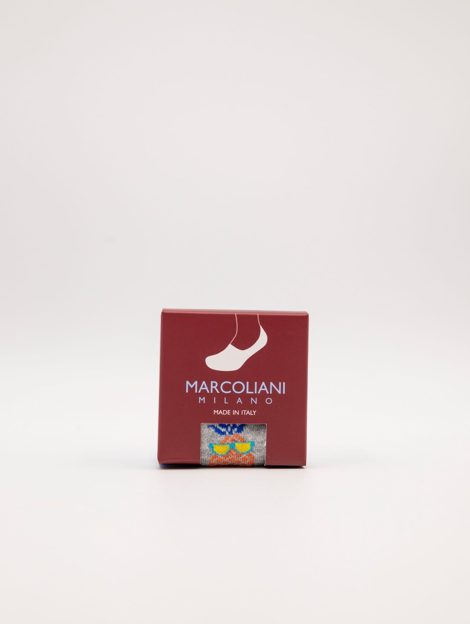 Fantasmini Marcoliani Invisible Touch in Cotone Fantasia Ananas Grigio