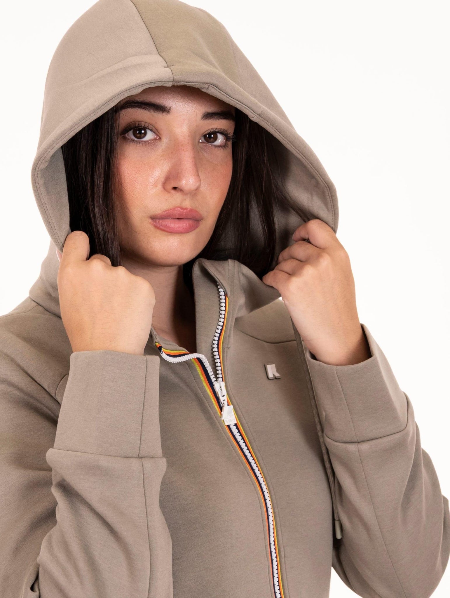 Felpa K-Way Divine Light Spacer Verde