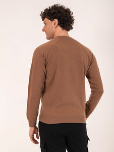 Felpa Zanieri Lambswool e Cashmere Vicuna