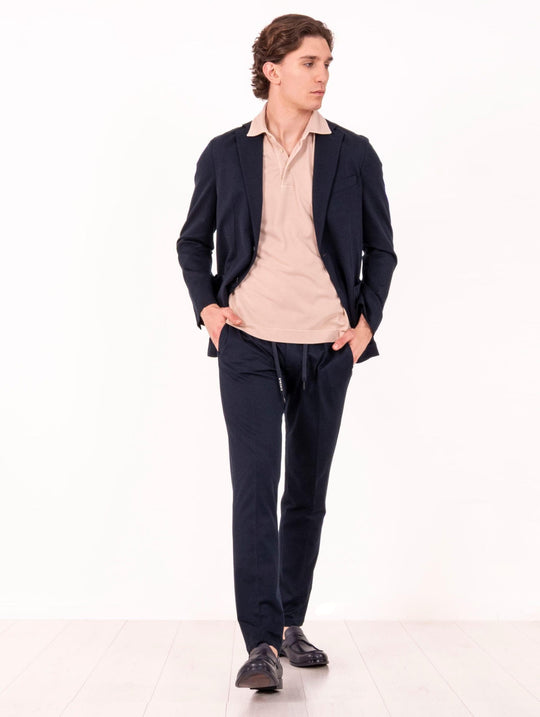 Giacca Circolo 1901 in Cotone Piquet Navy