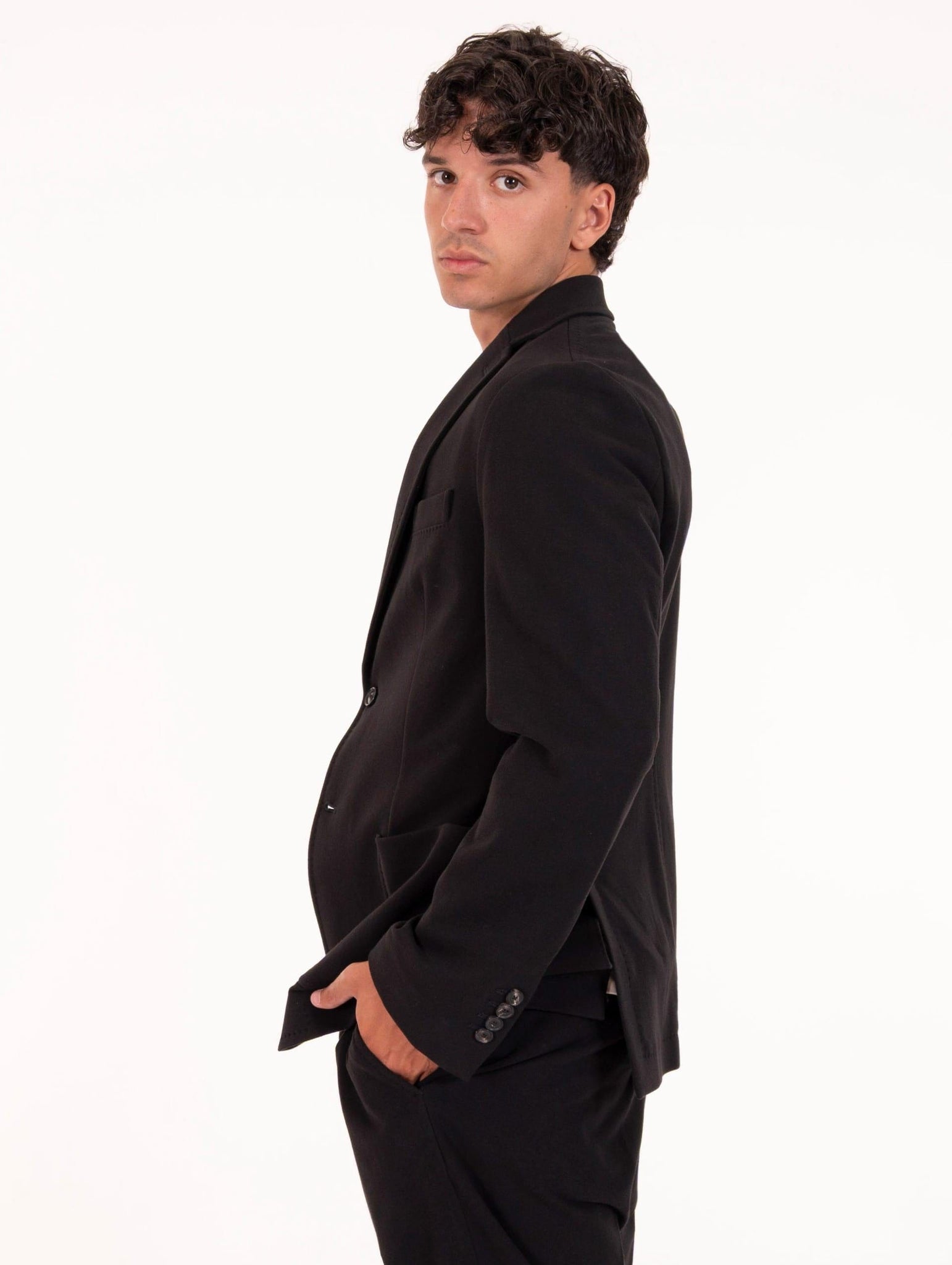 Giacca Circolo 1901 in Jersey Stretch Nero