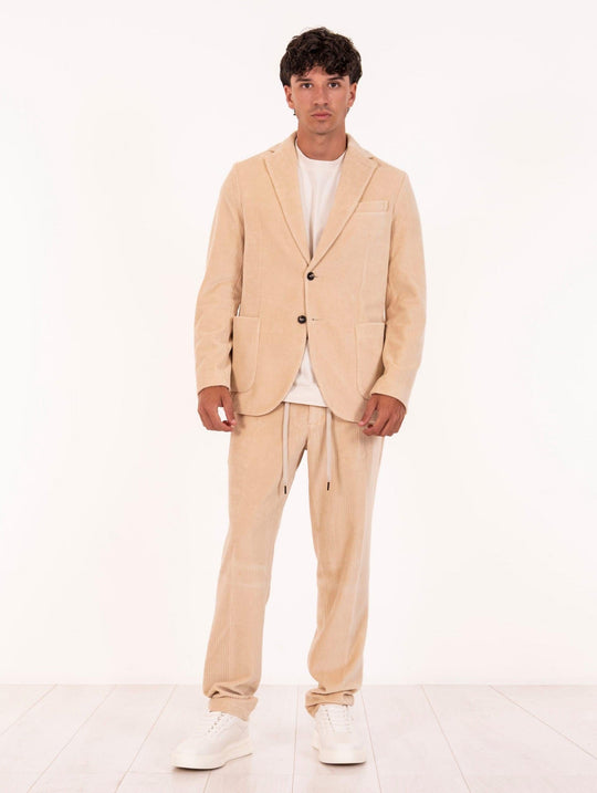 Circolo 1901 Jacke aus natürlichem Cordvelours