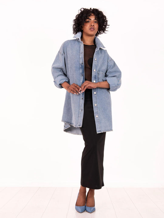 Giacca Eye Sorena in Denim Chiaro