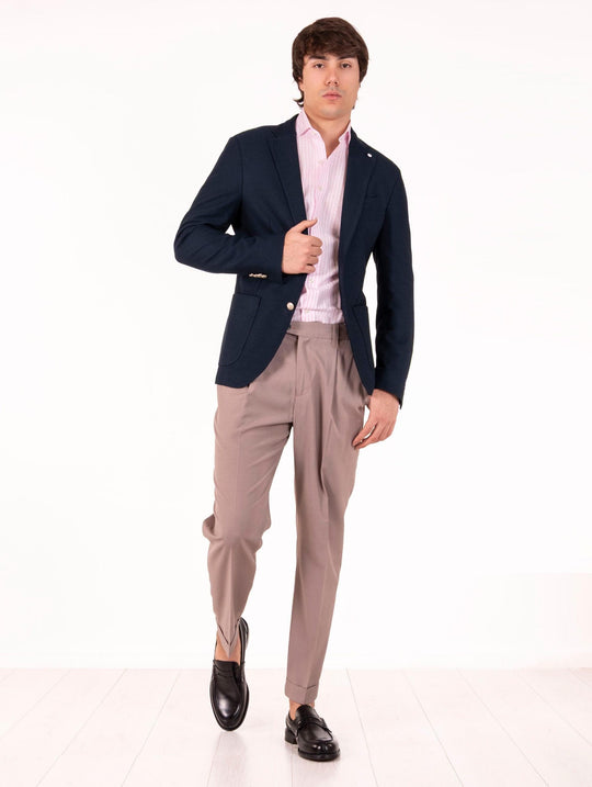 L.B.M. 1911 Jacket in Blue Cotton