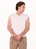 Gilet AT.P.CO. in Cotone Bianco