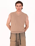 Gilet AT.P.CO. in Cotone Kaki