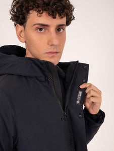 Giubbotto Akorest People of Shibuya con Cappuccio in Gore-Tex Navy