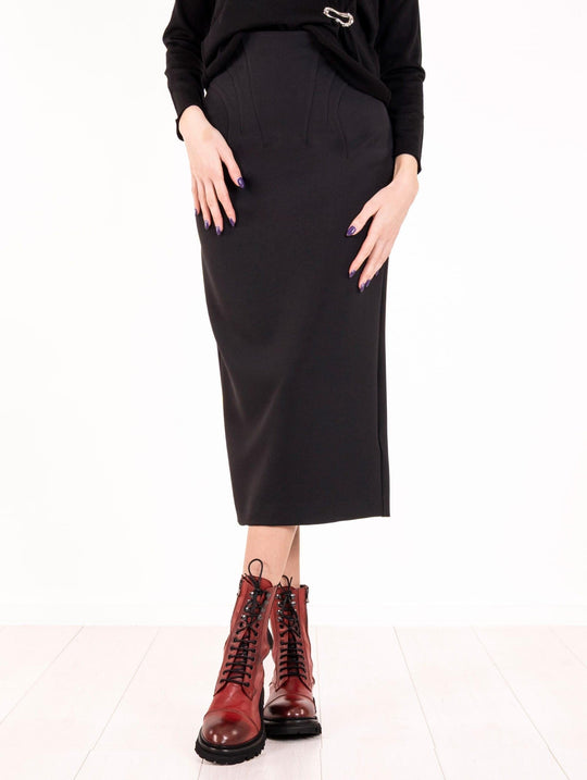 Gonna Meimeij Tubino Stretch Nera