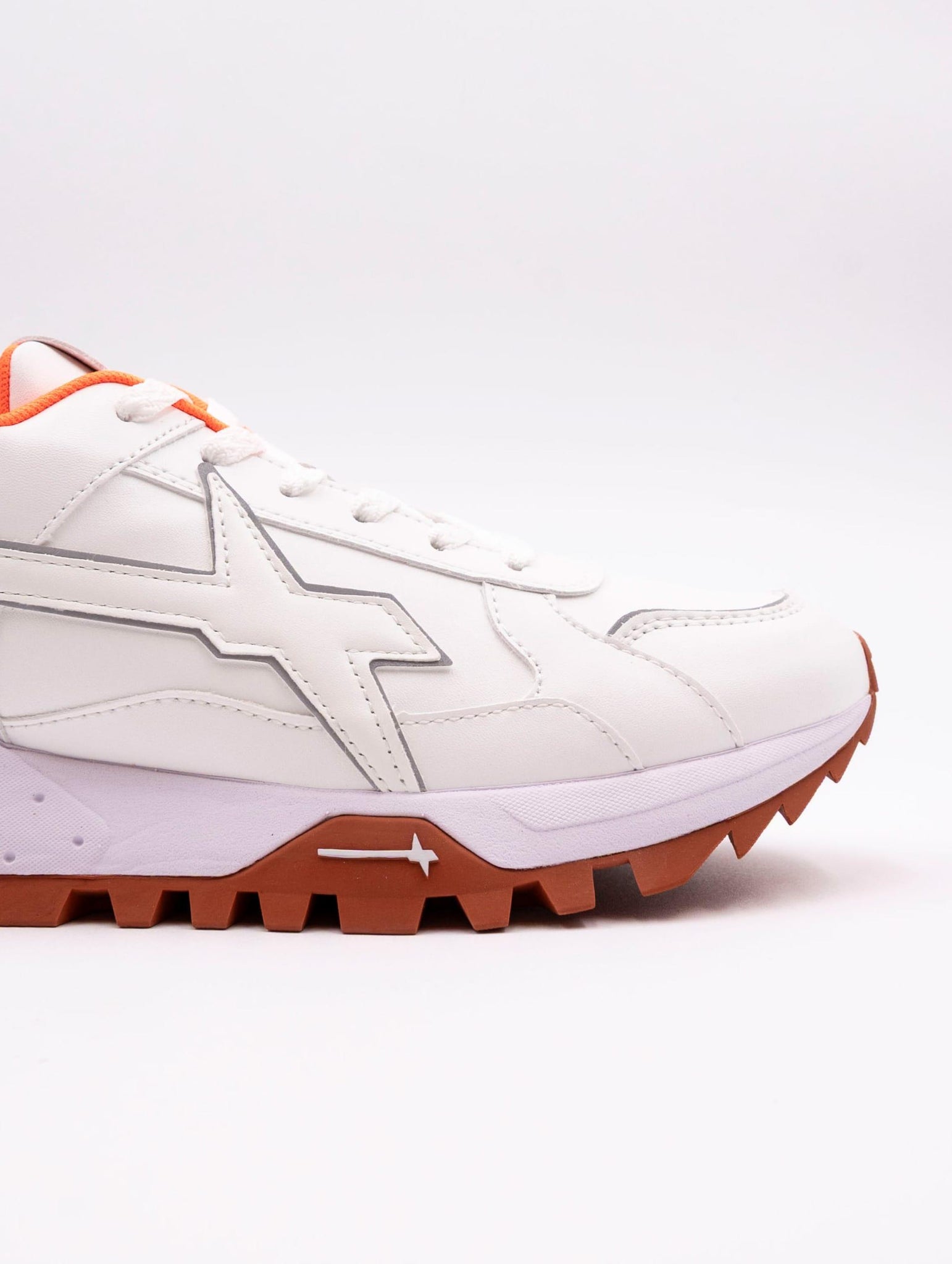 Sneakers Breeze3-M W6YZ Bianca e Arancio BREEZE3GOLFLINEWHITE-ORANGE W6YZ