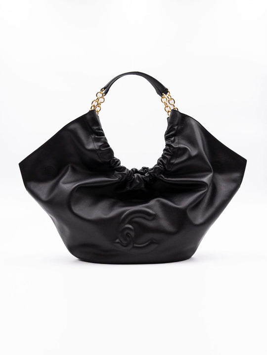 Borsa Smash Medium Coccinelle in Pelle Nera